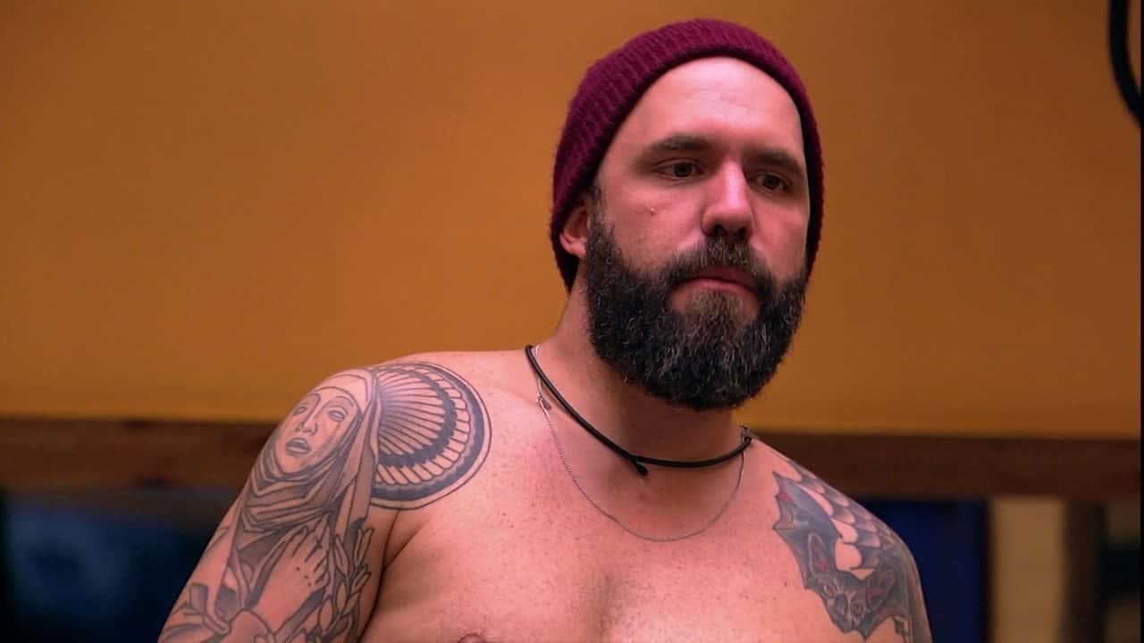 Caruso no BBB18 (Foto: Reprodução)