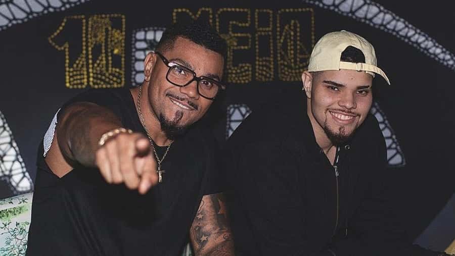 Pablo ao lado do pai, Naldo (Foto: Reprodução)