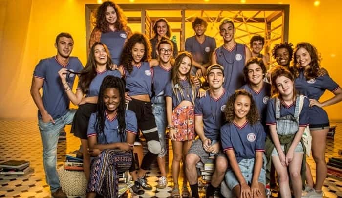 Elenco da nova temporada de Malhação na Globo. (Foto: João Cotta/Divulgação/TV Globo)