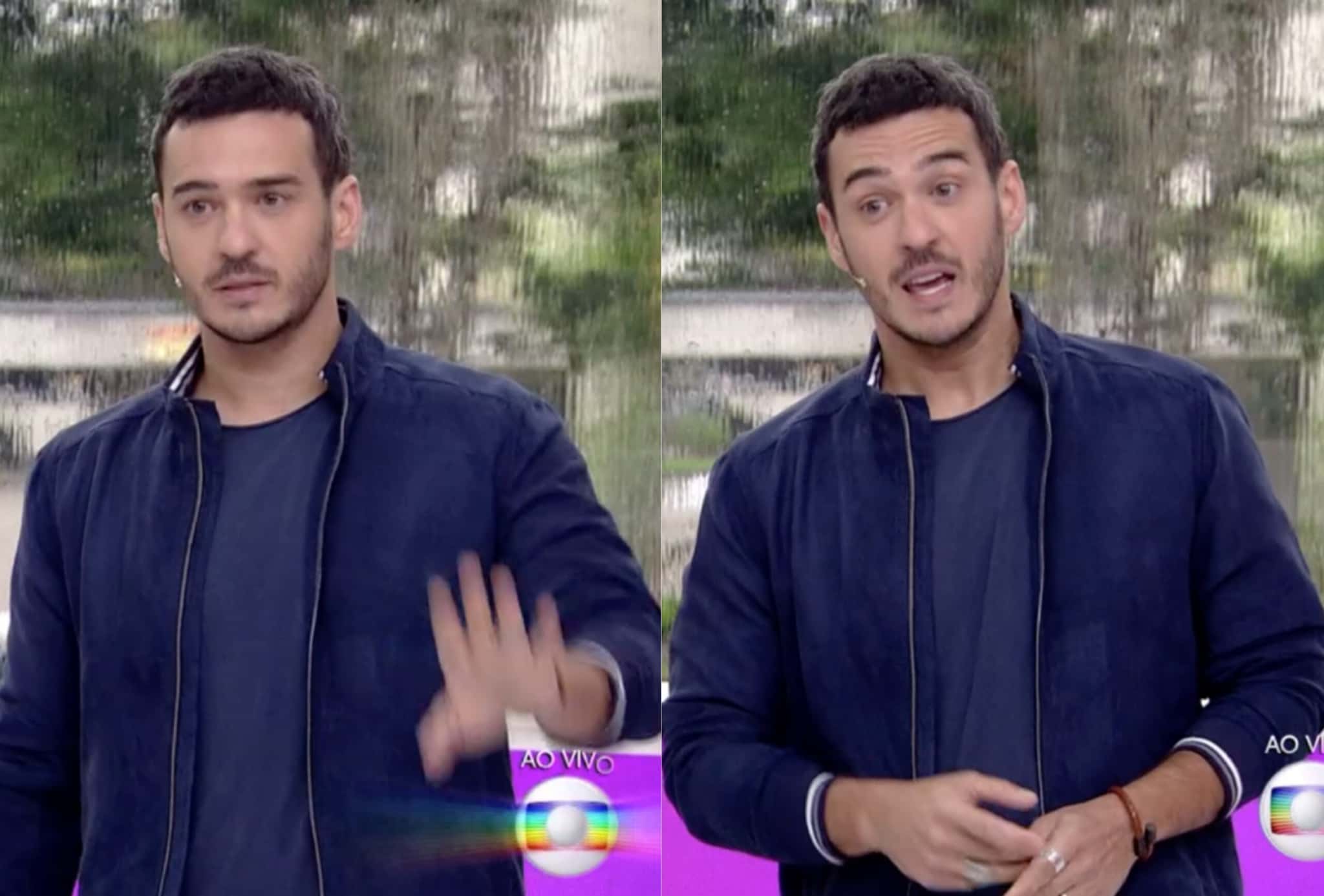 Marcos Verá no comando do Vídeo Show na Globo (Foto reprodução)