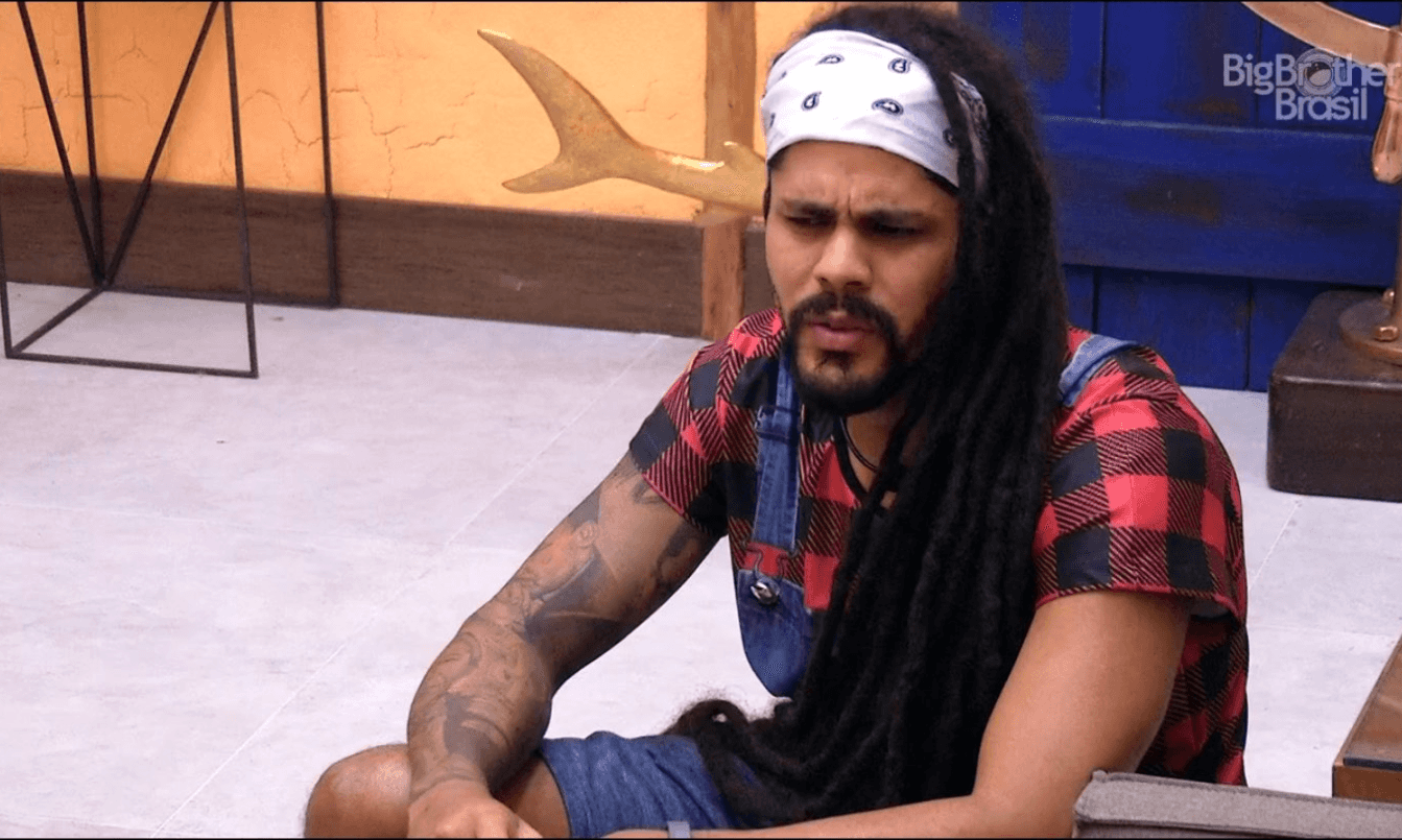 Viegas no BBB18 (Foto: Reprodução)