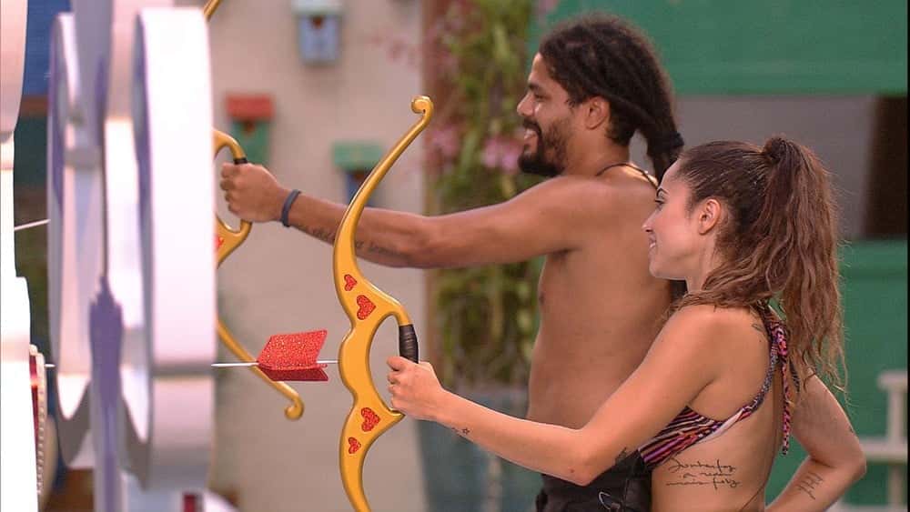 Viegas e Paula foram os últimos na prova (Foto: Reprodução)