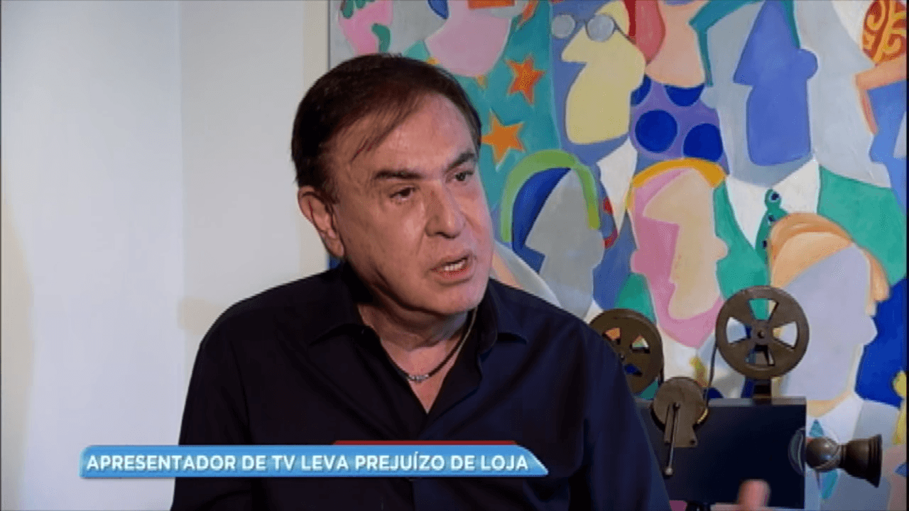 O apresentador Amaury Jr. (Foto: Reprodução)