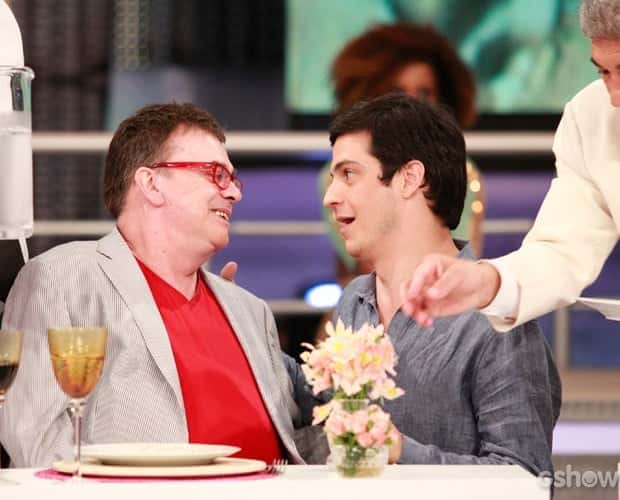 Walcyr Carrasco e Mateus Solano. (Foto: Gshow)