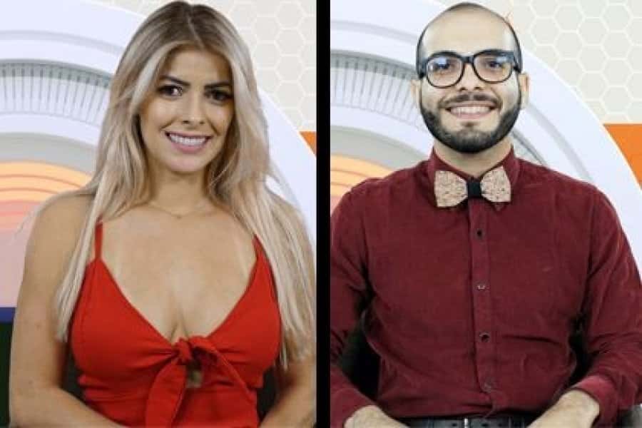 Mahmoud e Jaqueline Grohalski (Foto: Reprodução)