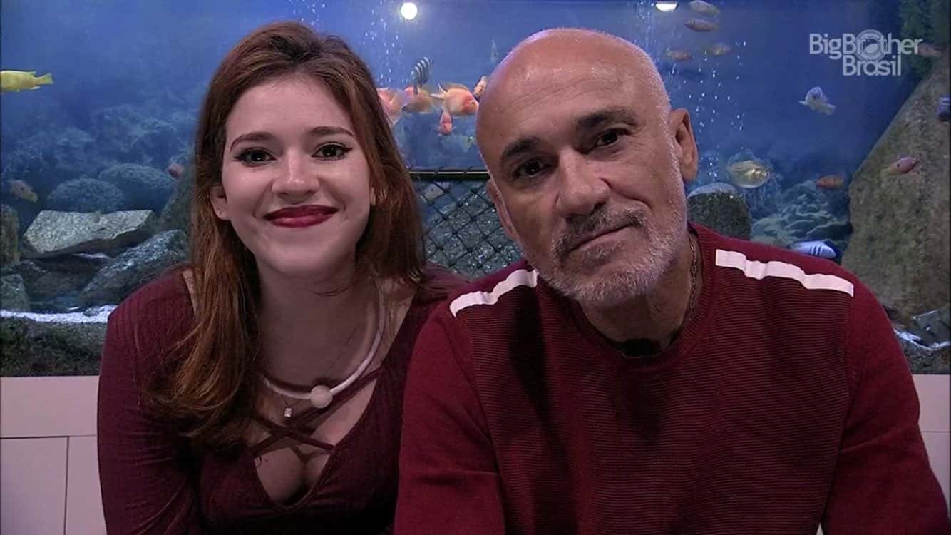 Ana Clara e Ayrton no BBB18. (Foto: Reprodução)