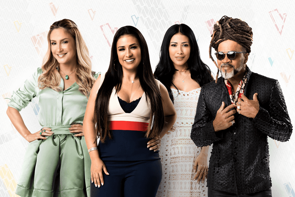 Técnicos do The Voice Kids (Foto: Divulgação/TV Globo)