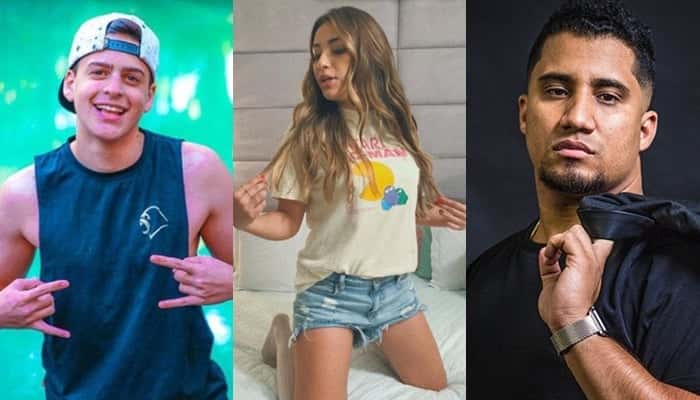 Jon Vlogs, Dani Russo e Kondizilla. (Foto: Reprodução)