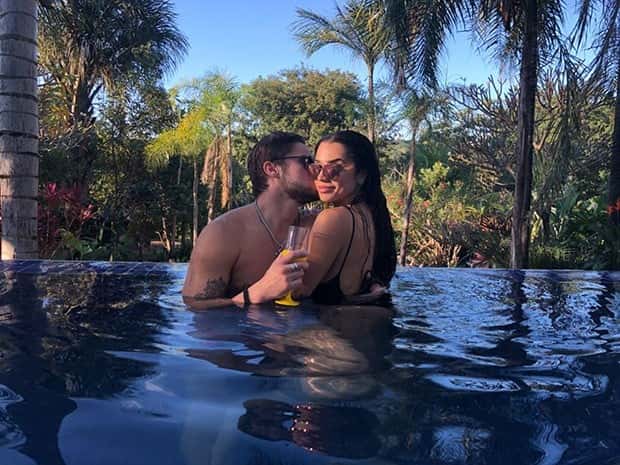 Casal foi formado dentro do BBB18 (Foto: Fred Pontes/Divulgação)