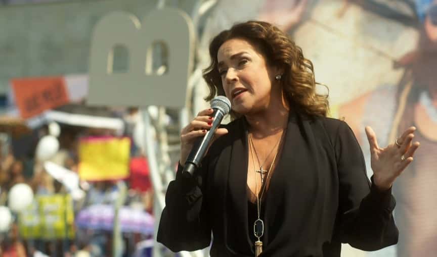Daniela Mercury em show na novela Segundo Sol (Foto: Reprodução)