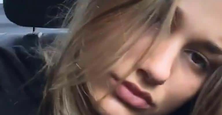 Sasha se mostrou triste com a perda (Foto: Reprodução)