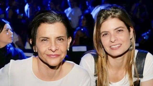 Marina Lima e a namorada Lídice Xavier: cinco anos juntas Foto: reprodução/instagram