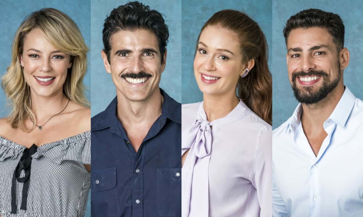 Atores do elenco de Belíssima (Foto: Montagem/Gshow)