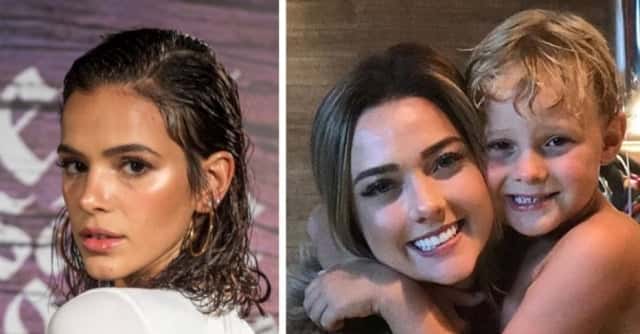 Carol Dantas e Bruna Marquezine, ex e atual de Neymar (Foto: Reprodução)