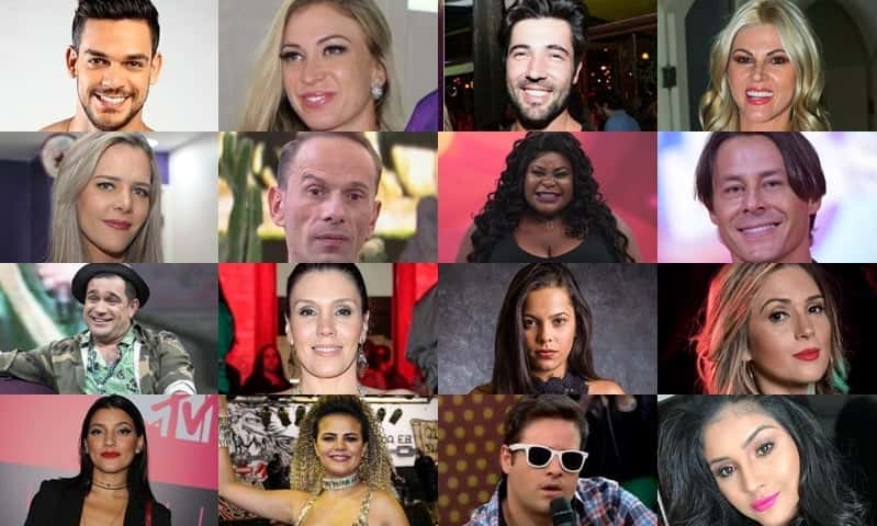Possíveis nomes de A Fazenda. (Foto: Reprodução/Montagem/TV Foco)