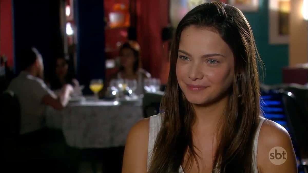 Luisa (Milena Toscano) em cena de As Aventuras de Poliana (Foto: Reprodução/SBT)