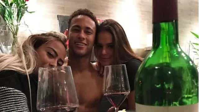 Rafaella, Neymar e Bruna Marquezine (Foto: Reprodução)