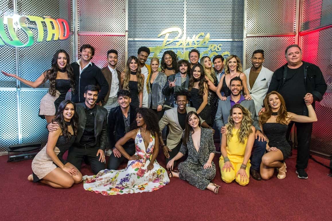 Elenco do Dança dos Famosos (Foto: Reprodução)