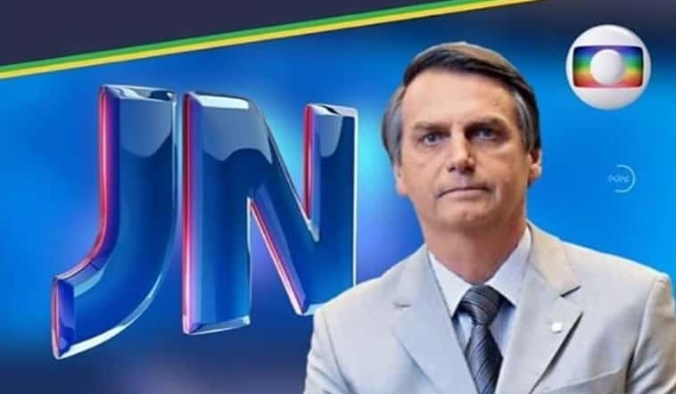 Bolsonaro estará no Jornal Nacional (Foto: Reprodução)