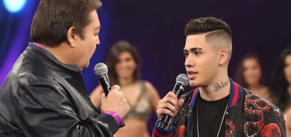 Kevinho e Faustão (Foto: Divulgação)