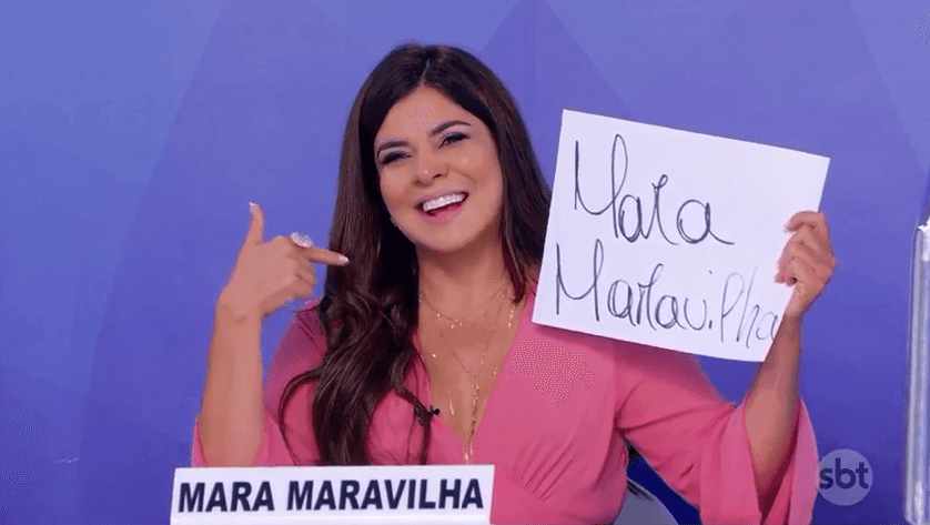 Mara não está na 'geladeira' do SBT. (Foto: Reprodução)