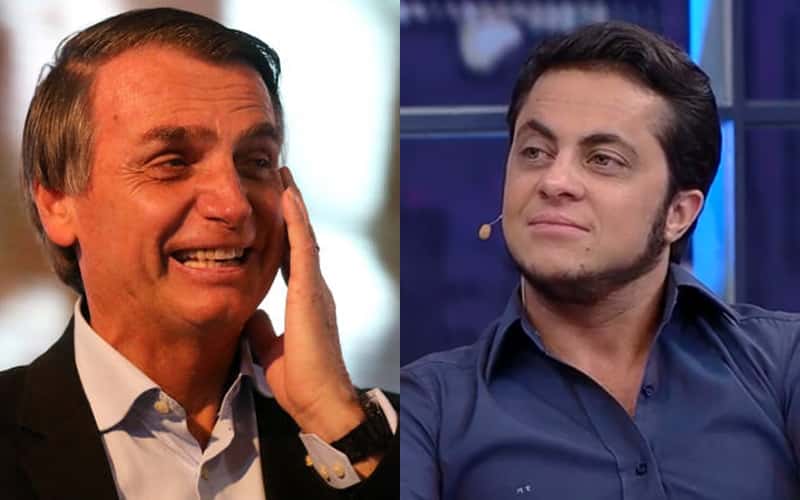 Bolsonaro e Thammy (Foto: Reprodução)