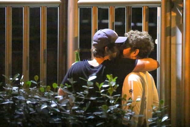 Casal aproveitou bastante a folga no Rio de Janeiro. (Foto: AgNews)