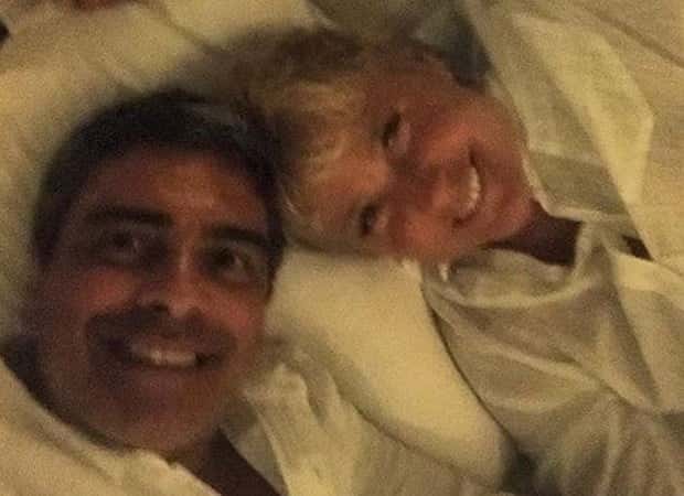 Junno faz declaração para Xuxa (Foto: reprodução instagram)