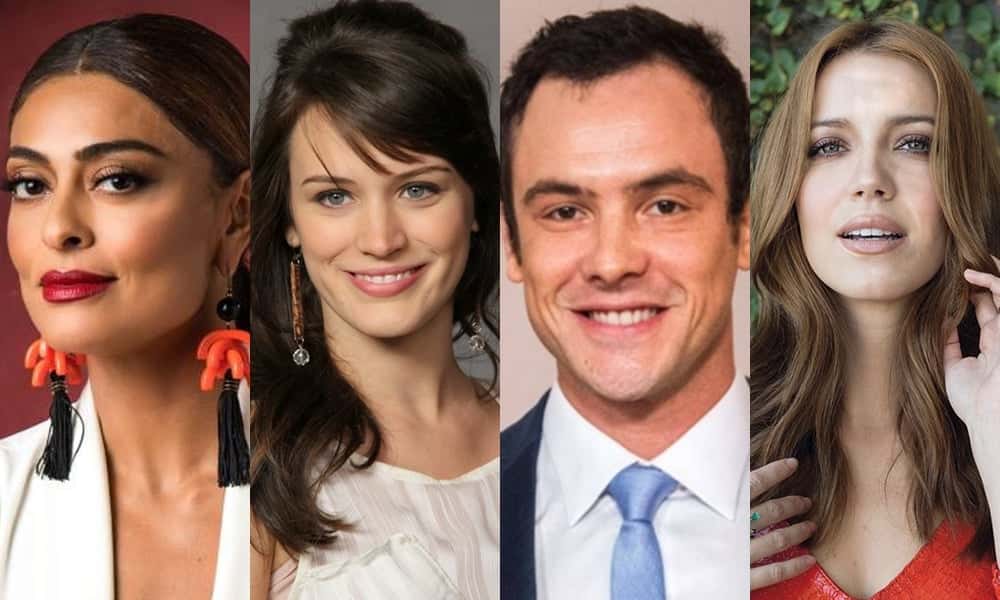 Elenco da nova novela de Walcyr Carrasco no horário nobre da Globo. (Foto: Reprodução)