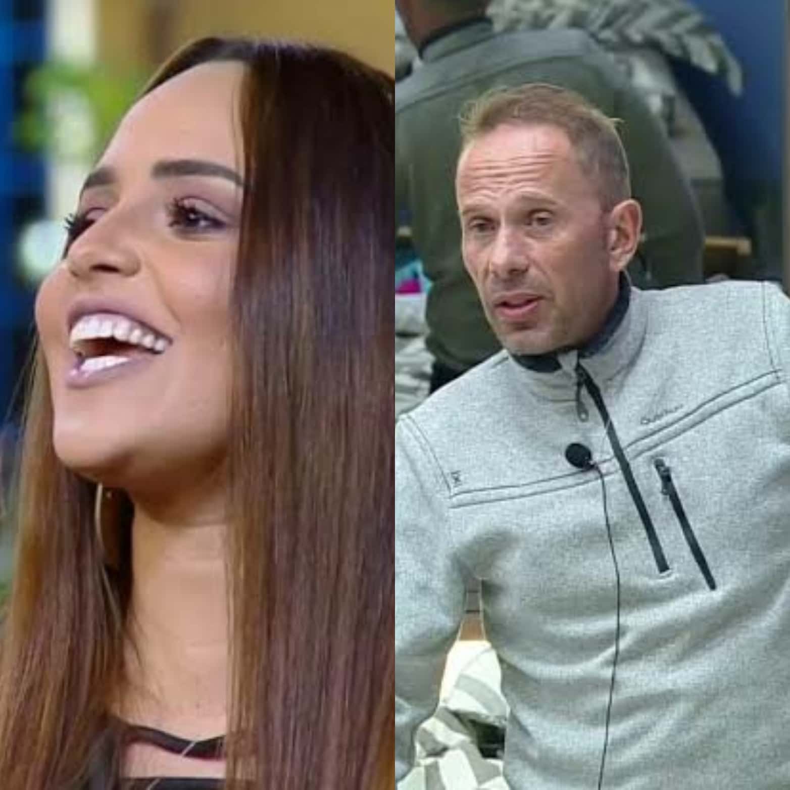 Perlla e Rafael Ilha estão na roça da Fazenda 10