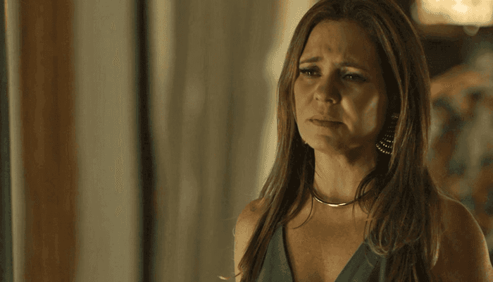 Laureta (Adriana Esteves) em Segundo Sol (Foto: Reprodução/Globo)