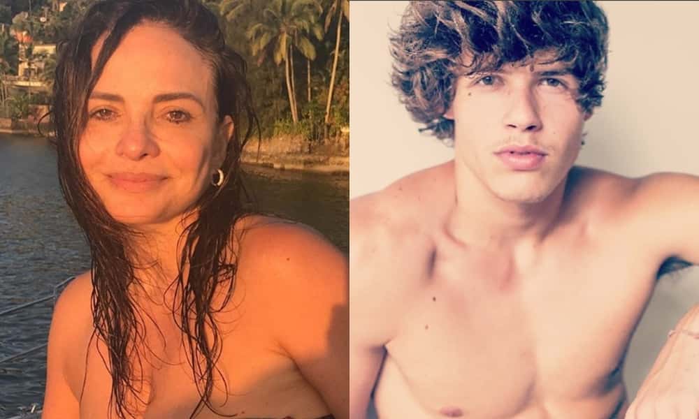 luiza e filho