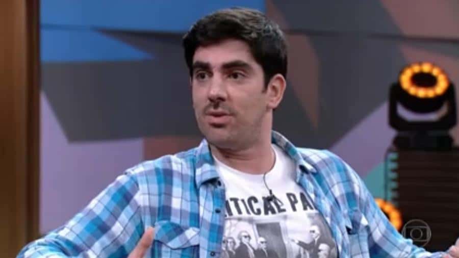 Marcelo Adnet apoio o candidato Fernando Haddad (Foto: Reprodução/Globo)