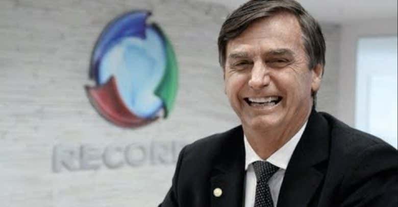 Bolsonaro na Record (Foto: Reprodução)