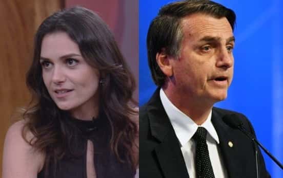 Monica Iozzi detonou o candidato Jair Bolsonaro (Foto: Reprodução)