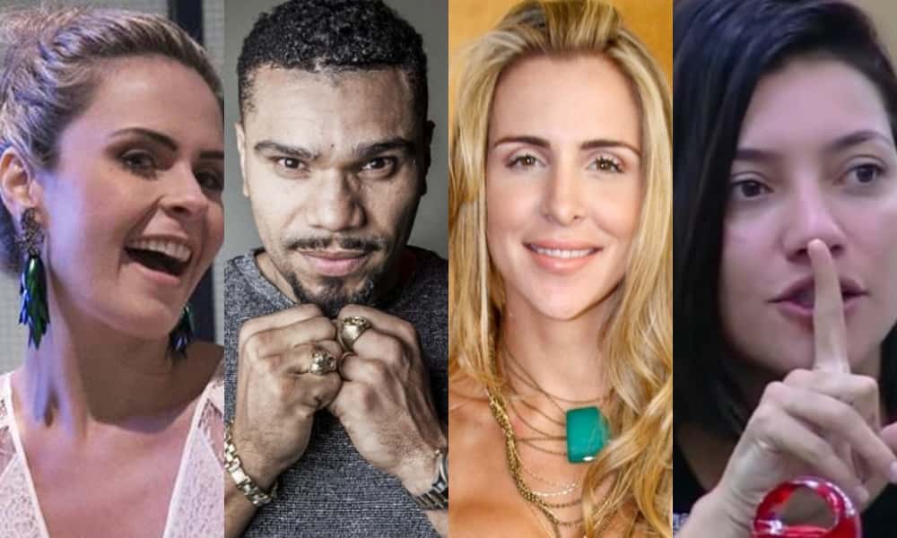 Participantes da quarta temporada do power Couple Brasil. (Foto: Reprodução/Montagem/TV Foco)