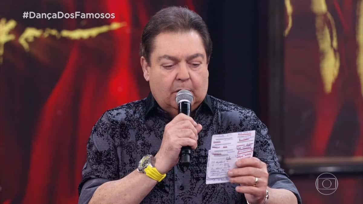 Faustão cometeu erro grave na Globo (Foto: Reprodução)