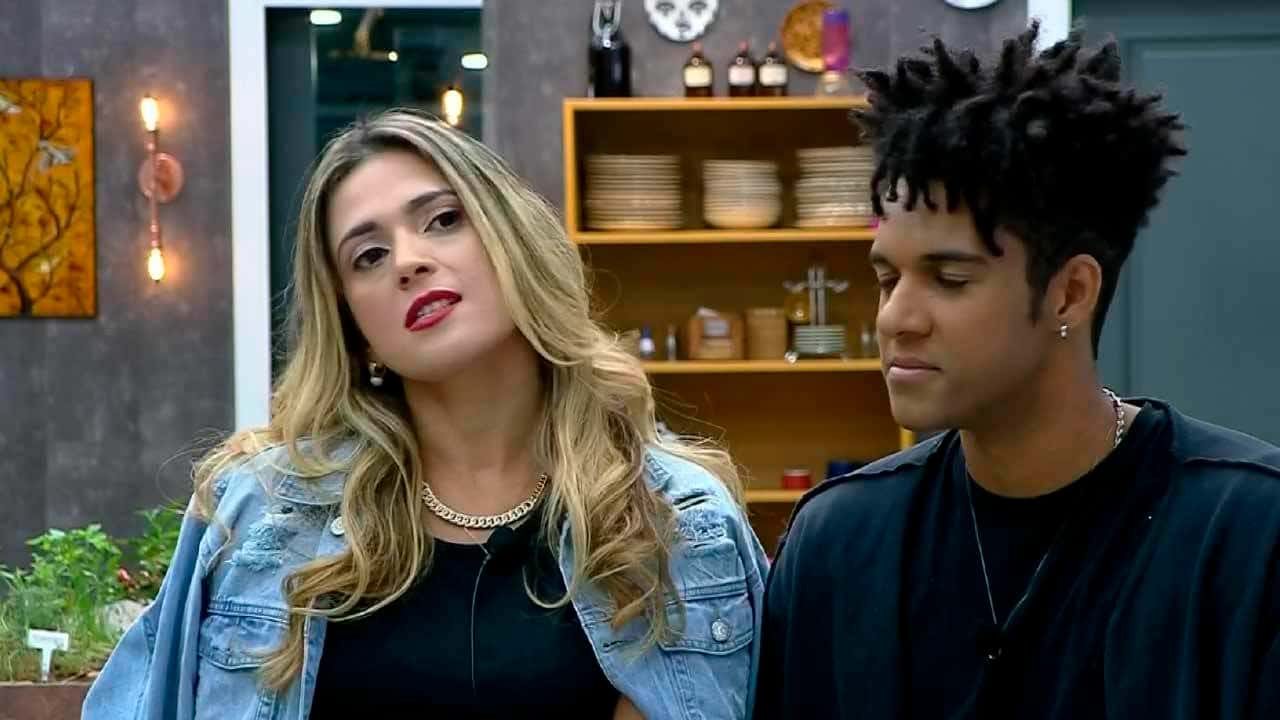 Nadja Pessoa e D'BLack (Foto: reprodução)