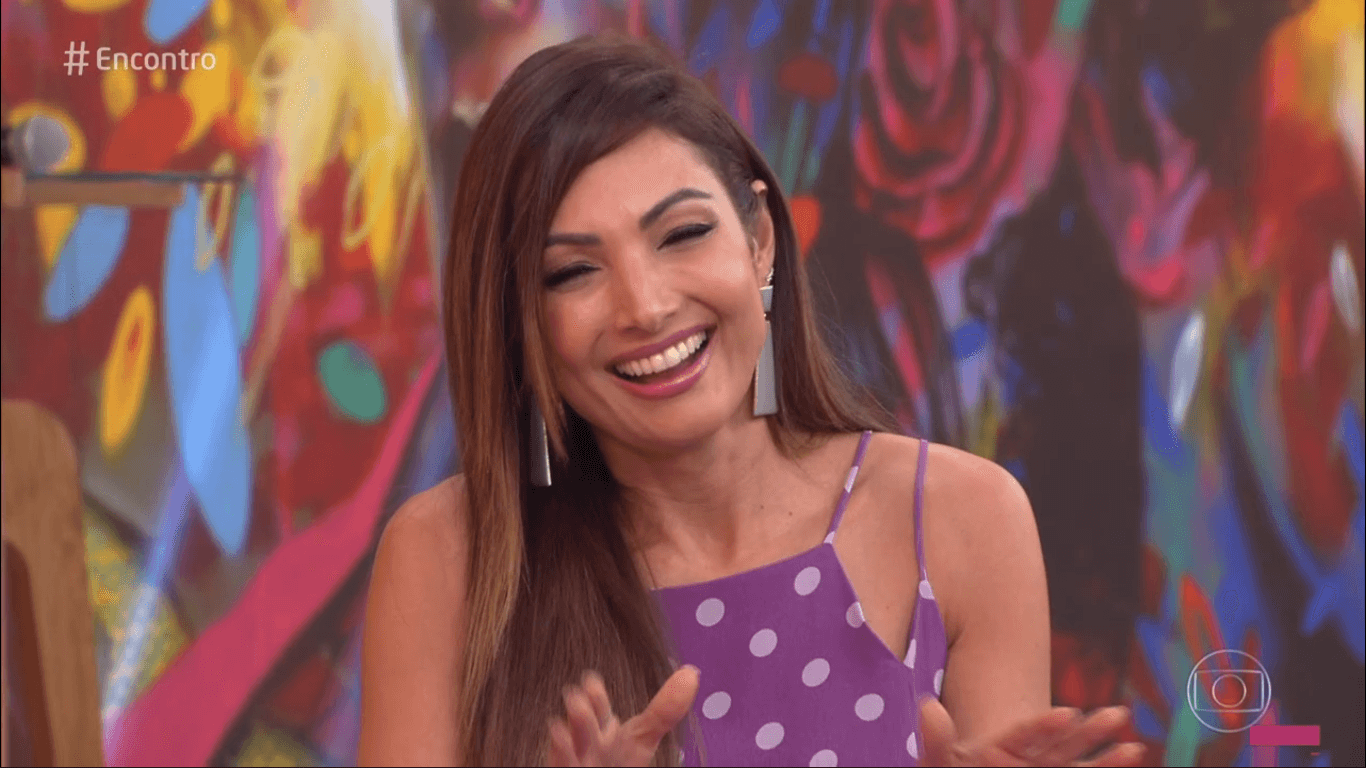 Patrícia Poeta na Globo (Foto: Reprodução/Globo)