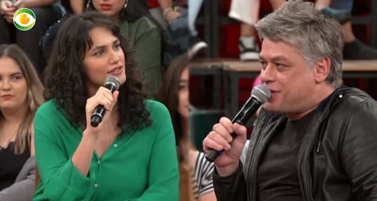 Fábio Assunção e Débora Nascimento no Altas Horas (Foto: Reprodução/Globo)