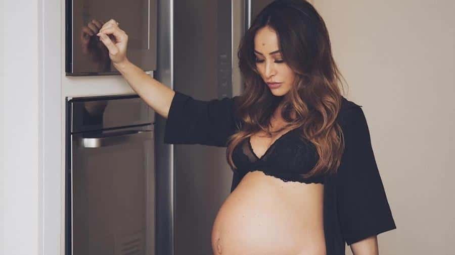 A apresentadora deu á luz a sua primeira filha. (Foto: Reprodução)