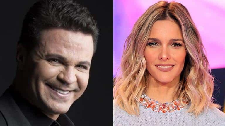 A apresentadora Fernanda Lima e o cantor Eduardo Costa (Foto: Reprodução)