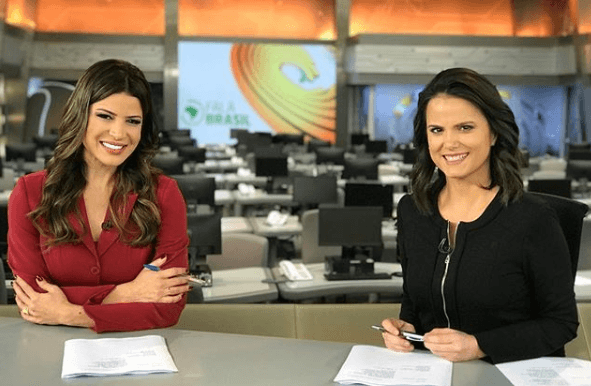 Apresentadoras do Fala Brasil Especial de sábado, telejornal da Record. (Foto: Reprodução)