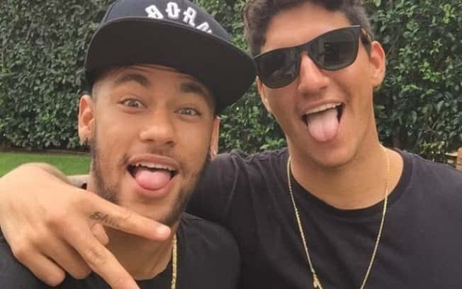 Neymar e Medina (Foto: Reprodução)