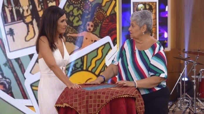Fátima Bernardes no Encontro (Foto: Reprodução)
