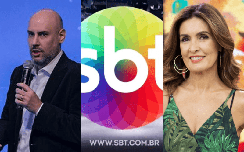 Douglas tavolaro, sbt e Fátima Bernardes