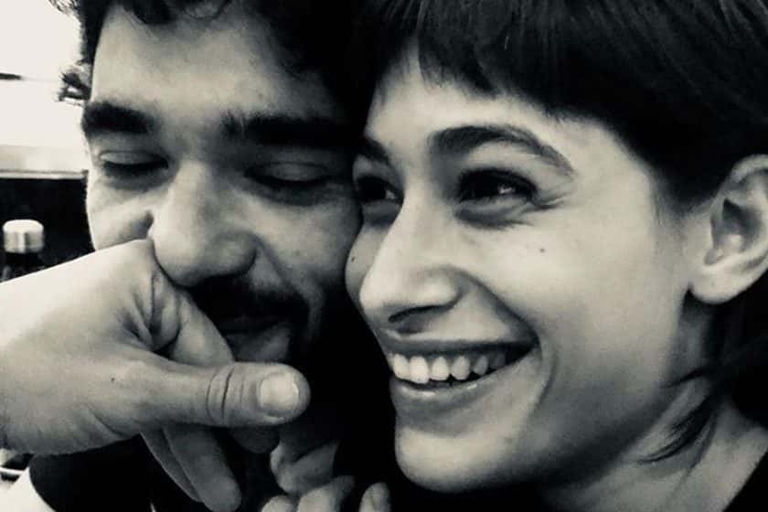 Luisa Arraes e Caio Blat (Foto: Reprodução/Instagram)