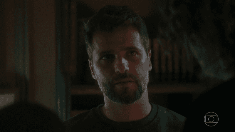 Gabriel (Bruno Gagliasso) em cena de O Sétimo Guardião (Foto: Reprodução/Globo)