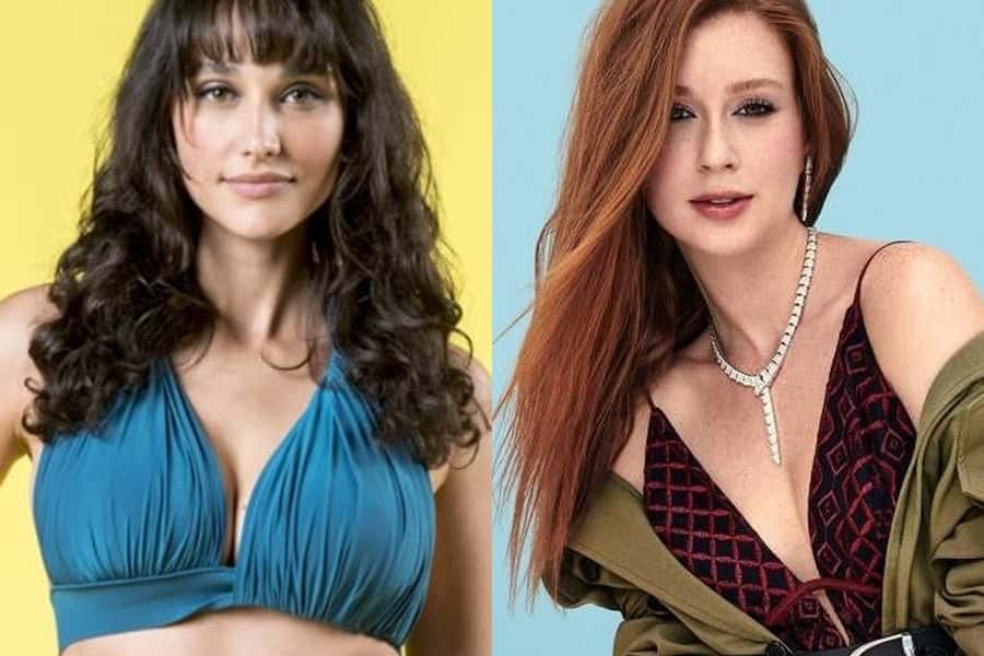 Débora Nascimento e Marina Ruy Barbosa (Foto: Reprodução)