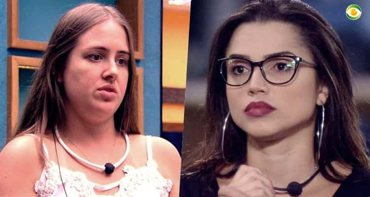 Ex-BBBs Patrícia Leitte e Paula Carolina brigam feio (Foto: Montagem/TV Foco)